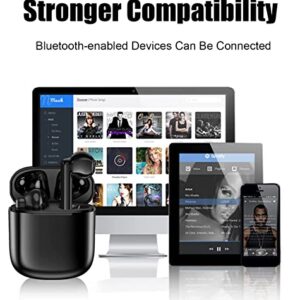 Wireless Earbuds,Wireless Headphones Bluetooth 5.0 Headphones in Ear,Headphones 3D HiFi Noise Cancellation ear buds Built-in Mic with Charging Case,Touch Control Earphones for iphone/Android/IOS