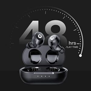 Hikapa X9 Wireless Earbuds Bluetooth 5.3 Headphones Waterproof Stereo Earphones in Ear Touch Control with Microphone Headset with Deep Bass for Sport, Gaming and Running