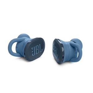 JBL Endurance Race Waterproof True Wireless Active Sport Earbuds, with Microphone, 30H Battery Life, Comfortable, dustproof, Android and Apple iOS Compatible (Blue)