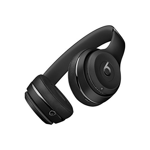 Beats Solo3 Wireless On-Ear Headphones - Black (Renewed)