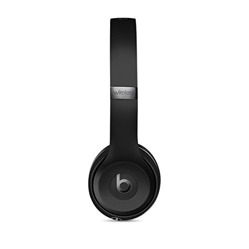 Beats Solo3 Wireless On-Ear Headphones - Black (Renewed)