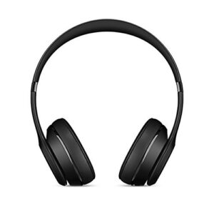 Beats Solo3 Wireless On-Ear Headphones - Black (Renewed)