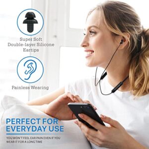 Hearprotek Wireless Earbuds Headphones for Sleeping, Bluetooth 5.2 Sleep Headphones-Soft and Lightweight in-Ear Earbuds for Sleeping, 25+Hour Playtime, Ideal for Side Sleepers, Relaxing, Meditating