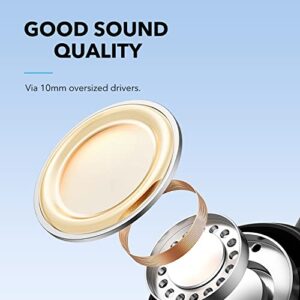 Soundcore by Anker Life P2i True Wireless Earbuds, AI-Enhanced Calls, 10mm Drivers, 2 EQ Modes, 28H Playtime with Fast Charging, Bluetooth 5.2, Easy-Pairing, Lightweight and Secure Fit, Button Control