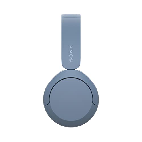 Sony WH-CH520 Wireless Headphones Bluetooth On-Ear Headset with Microphone, Blue New