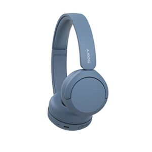Sony WH-CH520 Wireless Headphones Bluetooth On-Ear Headset with Microphone, Blue New