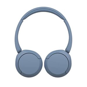 Sony WH-CH520 Wireless Headphones Bluetooth On-Ear Headset with Microphone, Blue New