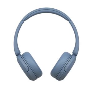 Sony WH-CH520 Wireless Headphones Bluetooth On-Ear Headset with Microphone, Blue New