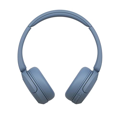 Sony WH-CH520 Wireless Headphones Bluetooth On-Ear Headset with Microphone, Blue New