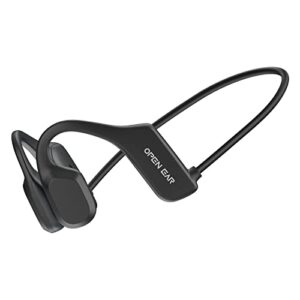 oufuni bone conduction headphones,open ear headphones wireless bluetooth,waterproof & sweatproof sport headphones,bone conduction earbuds with mic,headphones for running cycling climbing driving