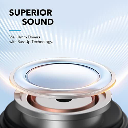 Soundcore by Anker Life A3i Noise Cancelling Earbuds, Deep Bass, Hybrid ANC, AI-Enhanced Calls with 4 Mics, 36H Playtime with Fast Charging, Bluetooth 5.2 Earbuds, 22 Custom EQ, Transparency Mode