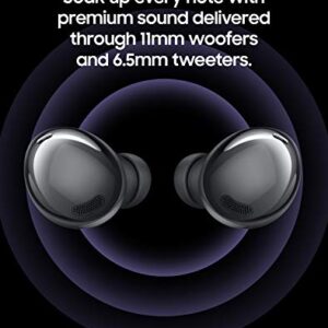 SAMSUNG Galaxy Buds Pro, Bluetooth Earbuds, True Wireless, Noise Cancelling, Charging Case, Quality Sound, Water Resistant, Phantom Black (US Version)