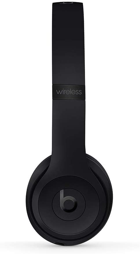 Beats_by_dre Beats Solo3 Wireless On-Ear - Class 1 Bluetooth Headphones with Bonus Cleaning Cloth, Built-in Microphone - Black