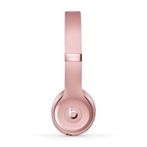 Beats Solo³ Wireless On-Ear Headphones - Apple W1 Chip - Rose Gold with AppleCare+ Bundle