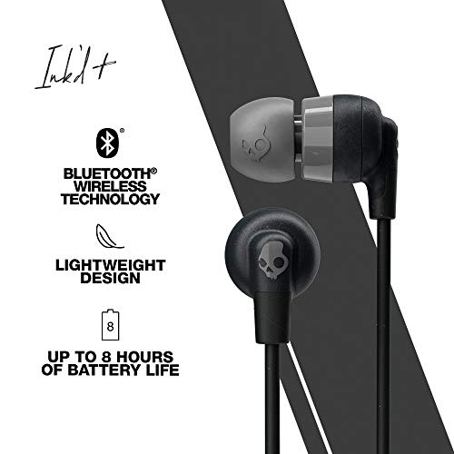 Skullcandy Ink'd+ Wireless In-Ear Earbuds - Black