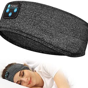 Perytong Sleeping Headphones Bluetooth Headband, Soft Sleep Headphones Headbands,Long Time Play Sleeping Headsets with Built in Speakers Perfect for Workout,Running,Yoga,Travel