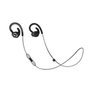 jbl reflect contour 2.0 – in-ear wireless sport headphone with 3-button mic/remote – black