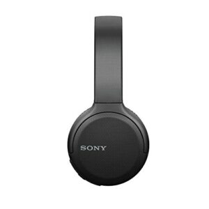 Sony WH-CH510 Wireless Bluetooth Headphones with Mic, 35 Hours Battery Life with Quick Charge, On-ear Style, Hands-Free Call, Voice Assistant - Black