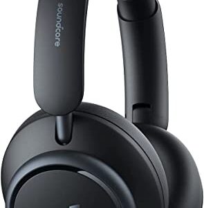 soundcore by Anker Space Q45 Adaptive Noise Cancelling Headphones, Reduce Noise by Up to 98%, Ultra Long 50H Playtime, App Customization, Hi-Res Sound with Details, Bluetooth 5.3, Traveling (Renewed)