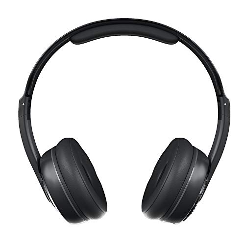 Skullcandy Cassette Wireless Headphones for iPhone and Android with Microphone / 22 Hour Battery / Best for Music, School, Travel, and Gaming / Bluetooth Headphones Over-Ear - Black