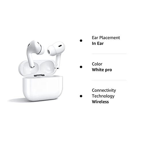 Wireless Earbuds Air ProWireless Bluetooth 5.3 Headphones Noise Cancelling Fast Charging IPX7 Waterproof Ear Buds Stereo Earpods Sports in-Ear Earphones for iPhone/Android/Samsung Earbuds