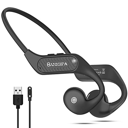 BANIGIPA Open Ear Headphones, 2023 Upgraded Air Conduction Bluetooth Headset with Built-in Microphones, 10 Hrs Playtime, Waterproof Wireless Earphones for Sport, Gym, Running, Cycling, Hiking, Driving