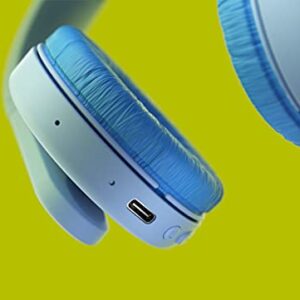 Philips K4206 Kids Wireless On-Ear Headphones, Bluetooth + Cable Connection, 85dB Limit for Safer Hearing, Built-in Mic, 28 Hours Play time, Parental Controls via Philips Headphones