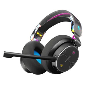 Skullcandy PLYR Wired/Wireless Over-Ear Gaming Headset for PC, Playstation, PS4, PS5, Xbox, Nintendo Switch - Black Digi-Hype