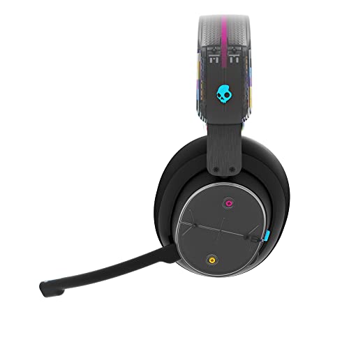 Skullcandy PLYR Wired/Wireless Over-Ear Gaming Headset for PC, Playstation, PS4, PS5, Xbox, Nintendo Switch - Black Digi-Hype