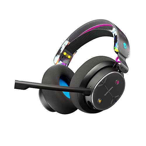 Skullcandy PLYR Wired/Wireless Over-Ear Gaming Headset for PC, Playstation, PS4, PS5, Xbox, Nintendo Switch - Black Digi-Hype