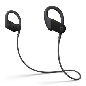powerbeats high-performance wireless bluetooth headphones – black – mwnv2ll/a (renewed)