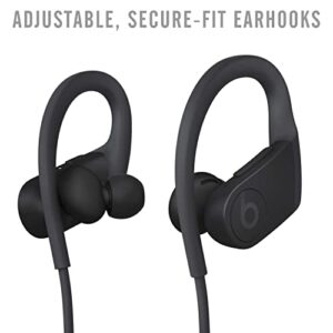 Powerbeats High-Performance Wireless Bluetooth Headphones - Black - MWNV2LL/A (Renewed)