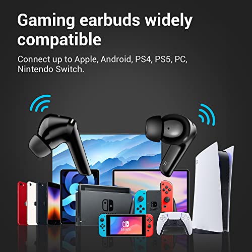 Ear buds Wireless Bluetooth Earbuds,Noise Cancelling Wireless Earbuds with 4 Micro,80H Long Playtime IPX7 Waterproof HiFi Stereo Bluetooth 5.3 Headphone for Android iOS Cell Phone/Computer /Laptop