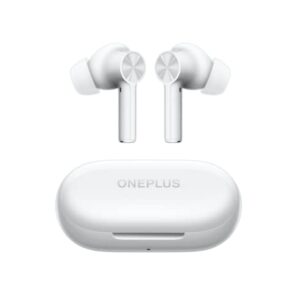 OnePlus Buds Z2 True Wireless Earbud Headphones-Touch Control with Charging Case,Active Noise Cancellation,IP55 Waterproof Stereo Earphones for Home,Sport, Pearl White