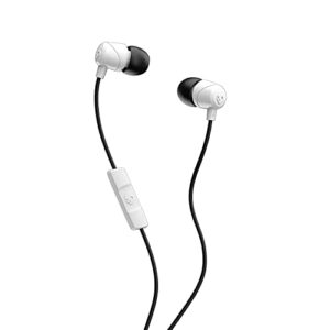 skullcandy jib in-ear earbuds with microphone – white