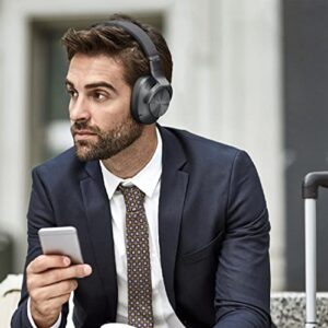 Technics Wireless Noise Cancelling Headphones, High-Fidelity Bluetooth Headphones with Multi-Point Connectivity, Impressive Call Quality, and Comfort Fit - EAH-A800-K Black