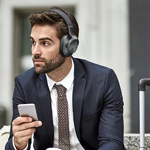 Technics Wireless Noise Cancelling Headphones, High-Fidelity Bluetooth Headphones with Multi-Point Connectivity, Impressive Call Quality, and Comfort Fit - EAH-A800-K Black