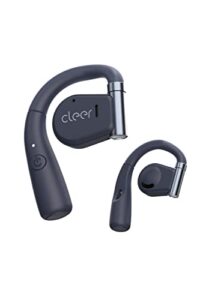 cleer audio arc open-ear true wireless headphones with touch controls, long-lasting battery life, touch control, and powerful audio for music, podcasts, and more (blue)