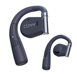 Cleer Audio ARC Open-Ear True Wireless Headphones with Touch Controls, Long-Lasting Battery Life, Touch Control, and Powerful Audio for Music, Podcasts, and More (Blue)