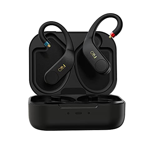 FiiO UTWS5 Amplifier Bluetooth Earbuds Hook Wireless 96kHz/24bit High Resolution Bluetooth 5.2 Standard MMCX 30hrs Battery Life IPX4