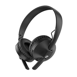 sennheiser hd 250bt bluetooth 5.0 wireless headphone with aac, aptx™, aptx™ low latency, transducer technology and build-in microphone- 25 hour battery life, usb-c fast charging – black