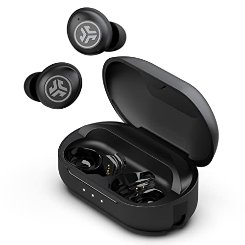 JLab JBuds Air Pro True Wireless Earbuds | Black | Bluetooth Multipoint | Auto Play & Pause | Dual Connect | IP55 Sweat & Dust Resistance | Be Aware Audio for Safety | Custom 3 EQ Sound Settings