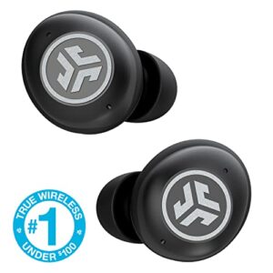 JLab JBuds Air Pro True Wireless Earbuds | Black | Bluetooth Multipoint | Auto Play & Pause | Dual Connect | IP55 Sweat & Dust Resistance | Be Aware Audio for Safety | Custom 3 EQ Sound Settings