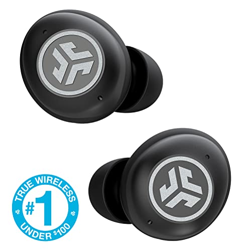 JLab JBuds Air Pro True Wireless Earbuds | Black | Bluetooth Multipoint | Auto Play & Pause | Dual Connect | IP55 Sweat & Dust Resistance | Be Aware Audio for Safety | Custom 3 EQ Sound Settings
