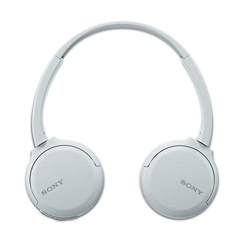 Sony Wireless Headphones WH-CH510: Wireless Bluetooth On-Ear Headset with Mic for Phone-Call, White (Amazon Exclusive)