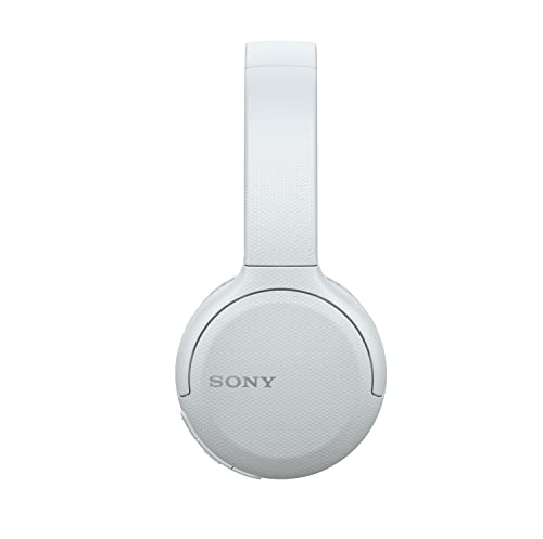 Sony Wireless Headphones WH-CH510: Wireless Bluetooth On-Ear Headset with Mic for Phone-Call, White (Amazon Exclusive)