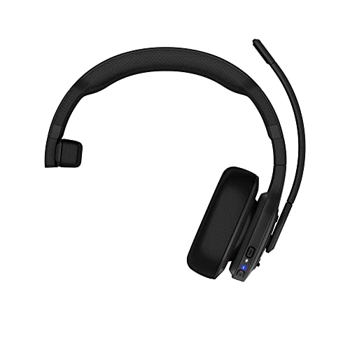 Garmin dēzl™ Headset 100, Single-Ear Premium Trucking Headset, Active Noise Cancellation, Superior Battery Life and Memory Foam Ear Pads