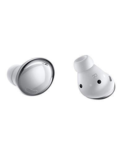 SAMSUNG Galaxy Buds Pro, Bluetooth Earbuds, True Wireless, Noise Cancelling, Charging Case, Quality Sound, Water Resistant, Phantom Silver (US Version)