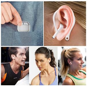 ACAGET Wireless Earbuds for Samsung Galaxy S22 S23 S21 S20 Ultra, Sport Earphones Touch Control Bluetooth Headphones with Over Ear Earhooks Built-in Mic Headset for iPhone 14 Pro Max 13 12 11 XR White