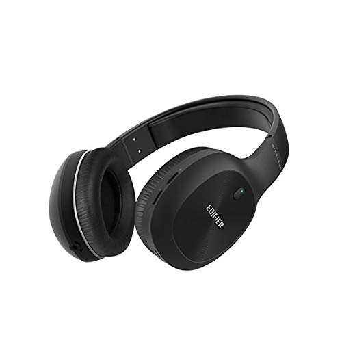 Edifier W800BT Plus Wireless Headphones Over-Ear Headset - Qualcomm® aptX - Bluetooth V5.1 - CVC™ 8.0 Call Noise Cancelling - 55H Playtime - Built-in Microphone - Physical Button and App Control